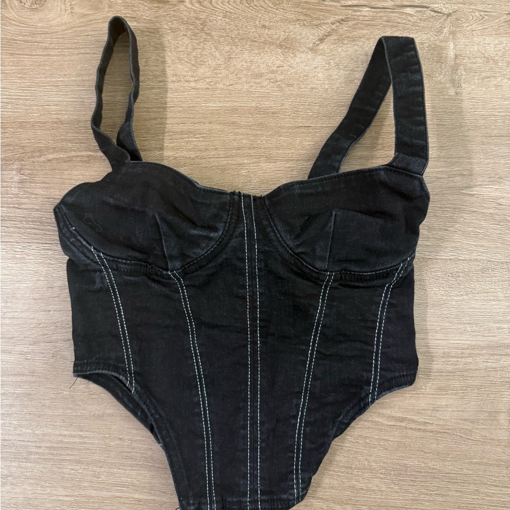 Zara Black Kids Bodysuit